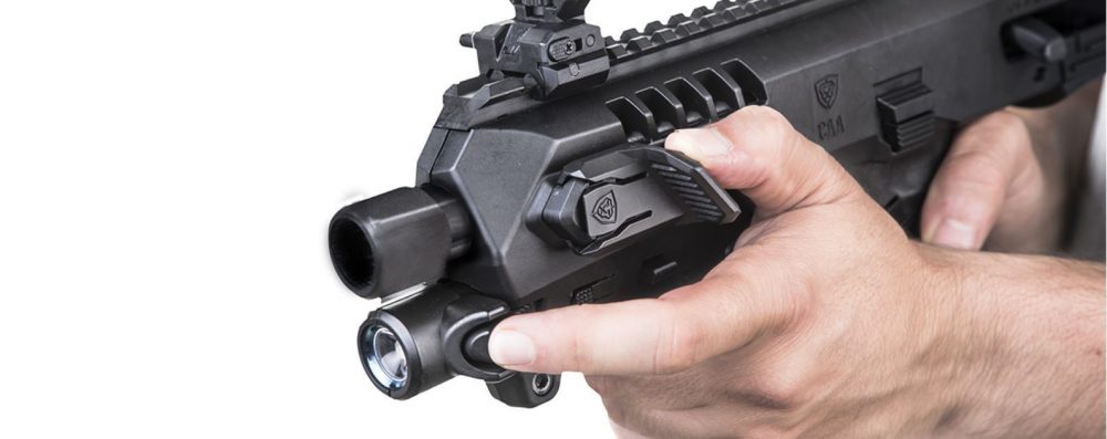 Lampe Tactique MRFL-MC CAA Gearup 4 in 1 pour Micro Roni