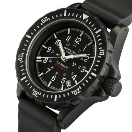 Montre Marathon à mouvement automatique Search & Rescue (GSAR) Anthracite Black MIL-SPEC