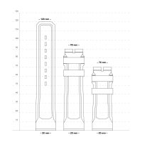 Marathon Black 20mm 3-Piece Rubber Strap Kit aresmaxima.com Marathon Black 20mm 3-Piece Rubber Strap Kit aresmaxima.com