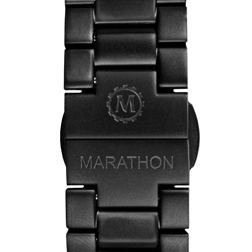 Marathon 20mm steel bracelet anthracite aresmaxima.com
