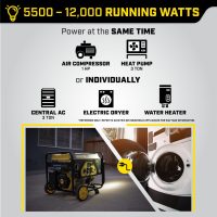 Champion 6250-Watt Dual Fuel Generator aresmaxima.com