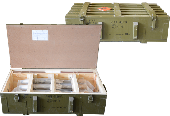 Munition 40/65mm RHEF-7LDMA aresmaxima.com