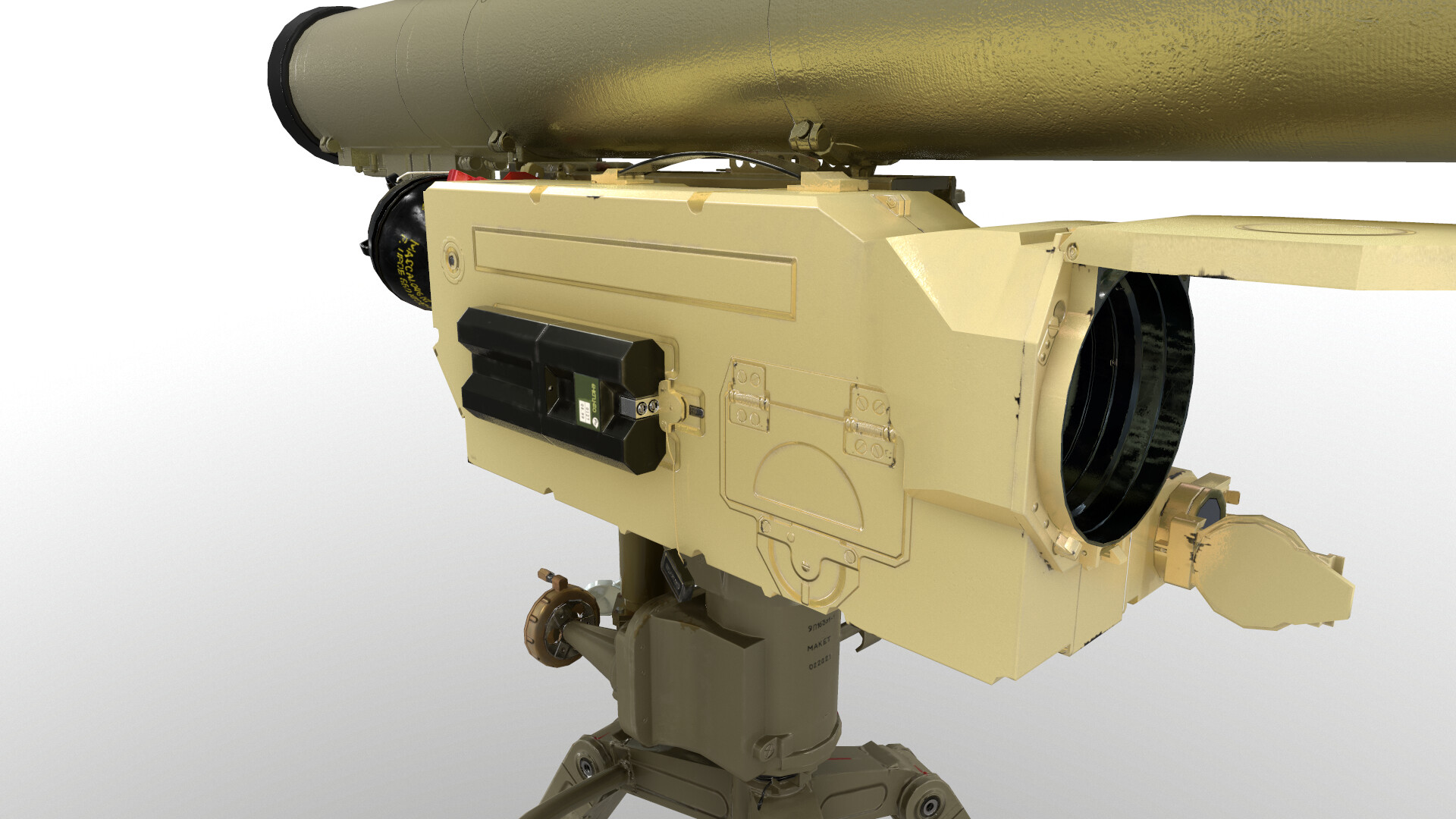guided missile 9M133-1 aresmaxima.com
