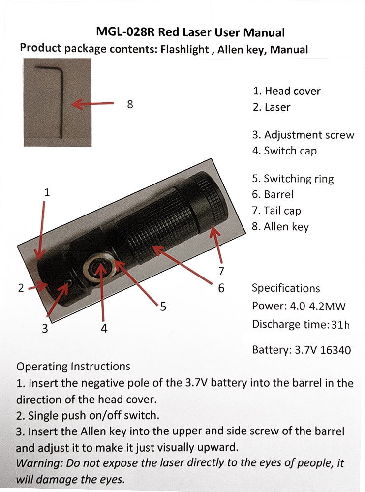 CAA USA MCK accessories - laser aresmaxima.com