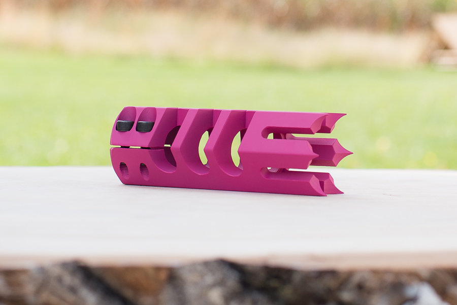 Hunter 1.25 Inch Spikes Shotgun Clamp-On Muzzle Brake aresmaxima.com