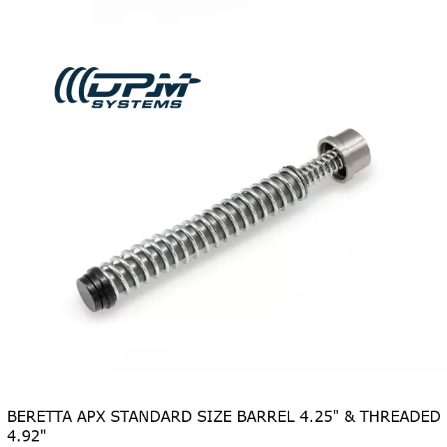 BERETTA APX captured version Recoil Reduction Spring DPM Systems aresmaxima.com