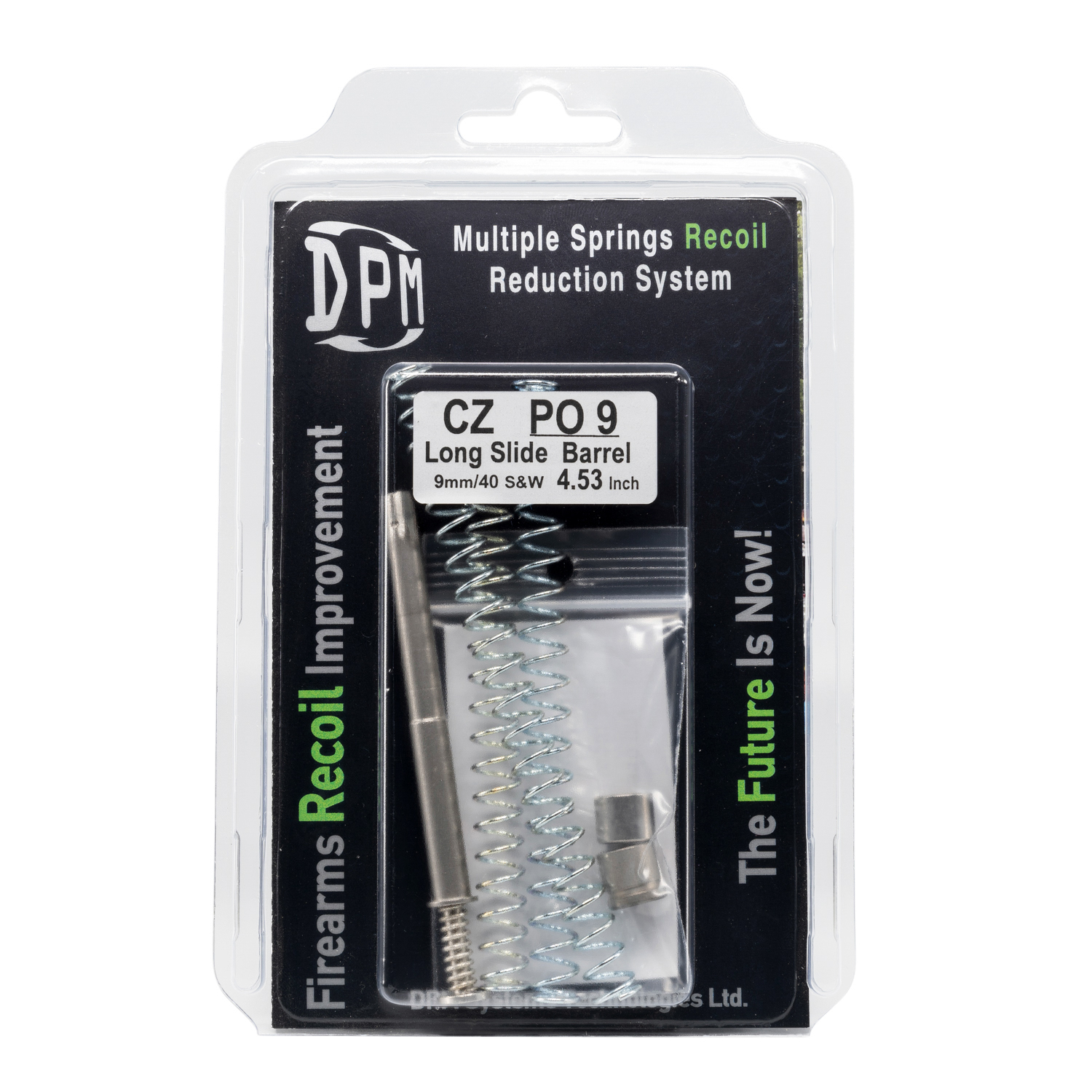 DPM MRRS for CZ P-09 Long Slide 4.53" Recoil Reduction Spring DPM Systems aresmaxima.com
