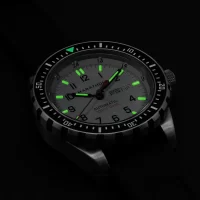 46mm Arctic Edition Jumbo Day/Date Automatic (JDD) with Stainless Steel Bracelet aresmaxima.com