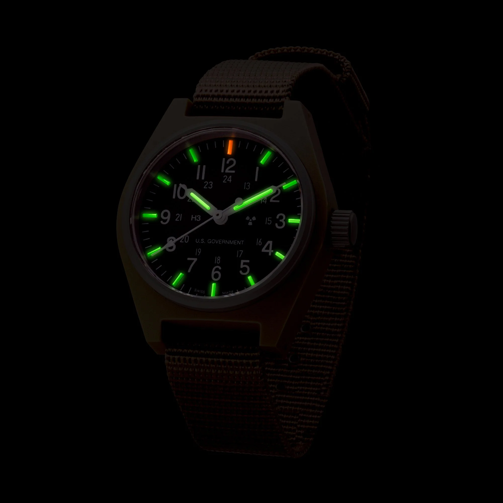 MARATHON 34mm Desert Tan General Purpose Quartz (GPQ) aresmaxima.com