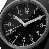 Marathon 34mm Black General Purpose Quartz with MaraGlo (GPQ) aresmaxima.com