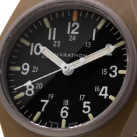 Marathon 34mm Desert Tan General Purpose Quartz with MaraGlo (GPQ) aresmaxima.com