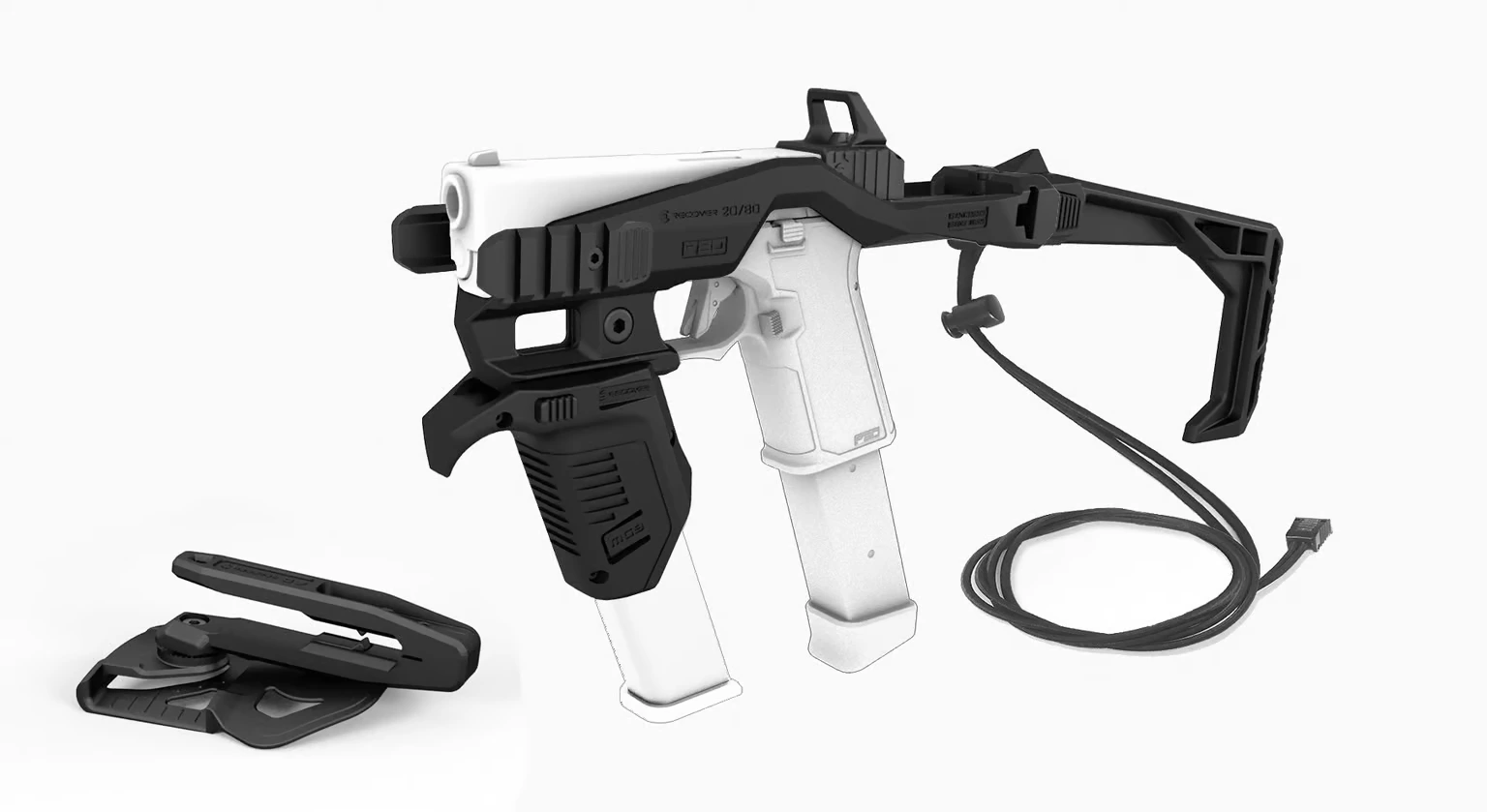 Recover Tactical® 20/80 Stabilizer Kit for Polymer80 aresmaxima.com