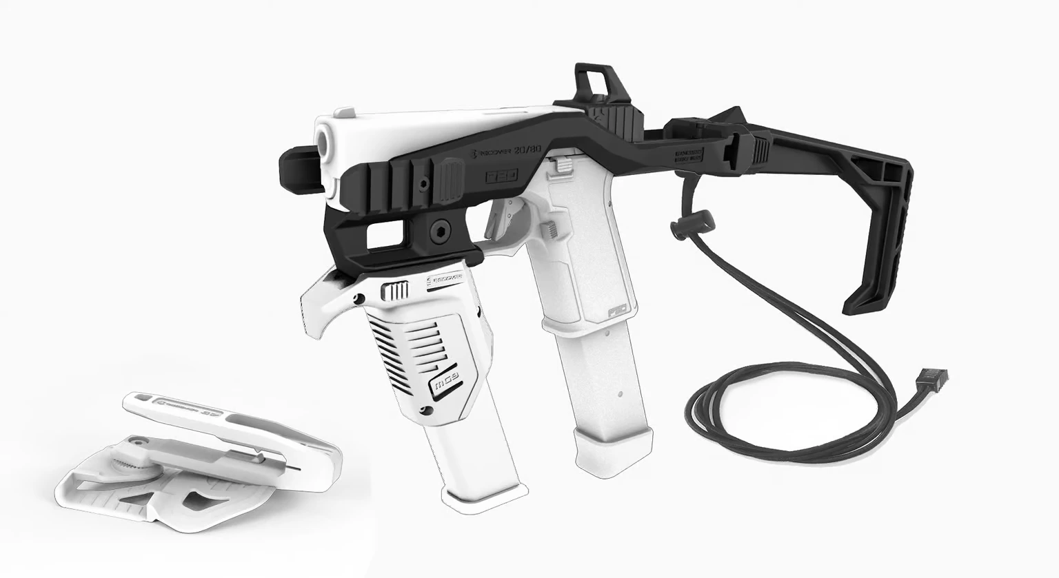 Recover Tactical® 20/80 Stabilizer Kit for Polymer80 aresmaxima.com