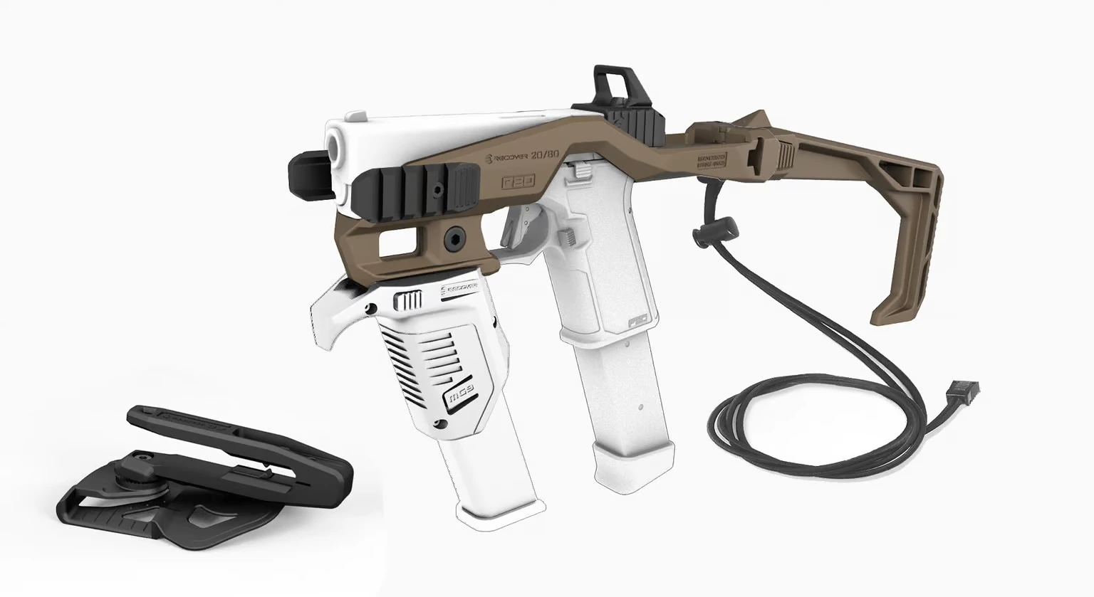 Recover Tactical® 20/80 Stabilizer Kit for Polymer80 aresmaxima.com