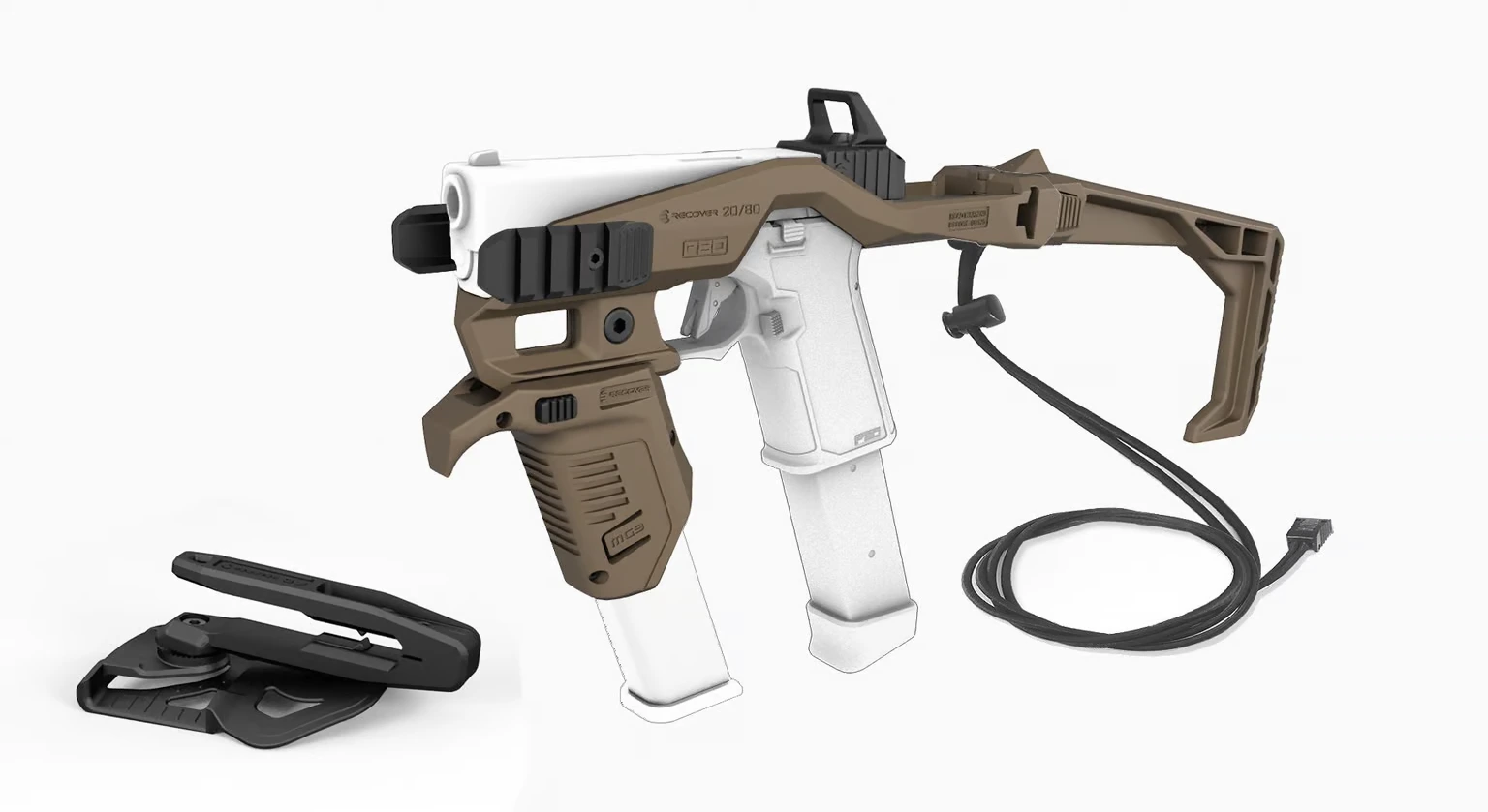 Recover Tactical® 20/80 Stabilizer Kit for Polymer80 aresmaxima.com