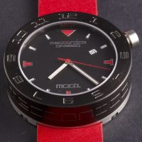 MECCANICA GREZZA MG01 44Bav/db Model BLK/RD aresmaxima.com