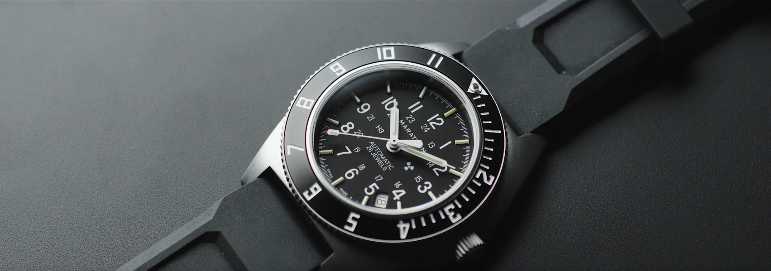 Montre Marathon 41mm Steel Navigator w/ Date Automatic (SSNAV-D AUTO) aresmaxima.com