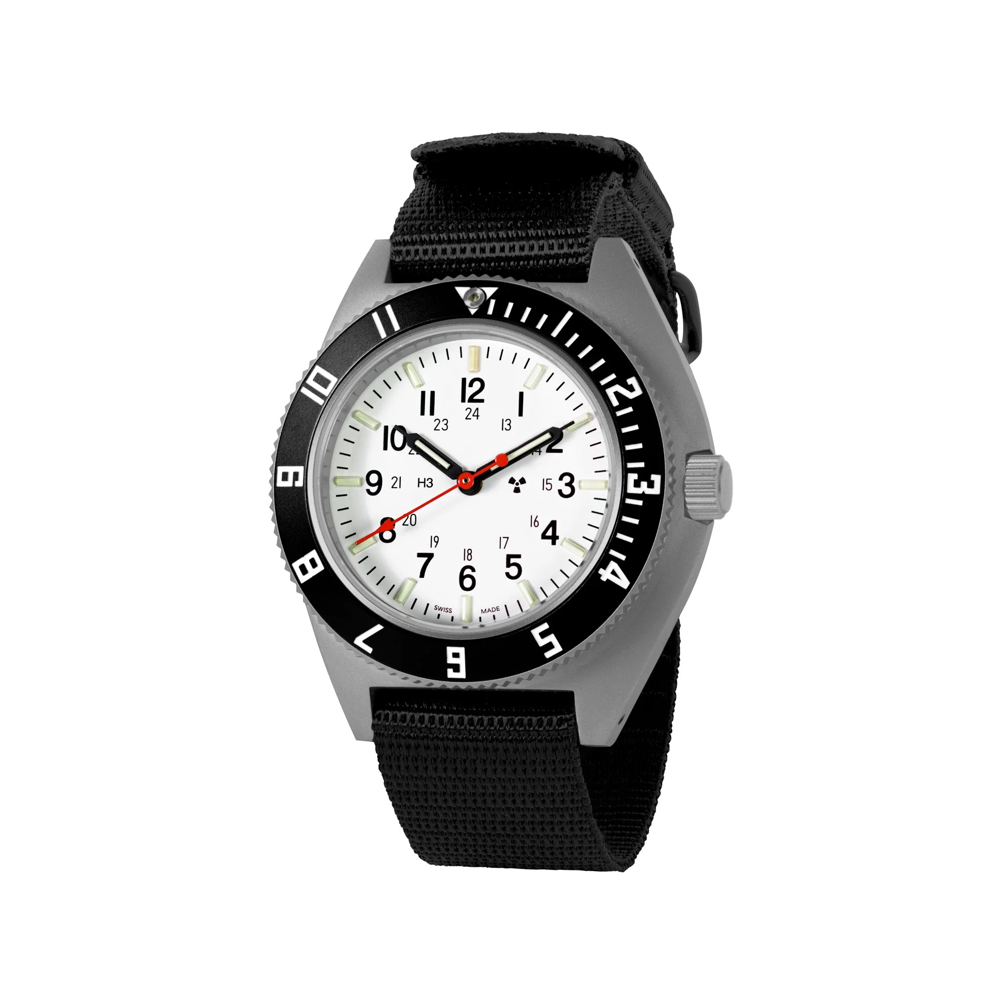 41mm Arctic Steel Navigator (SSNAV) Nylon BALLISTIC aresmaxima.com