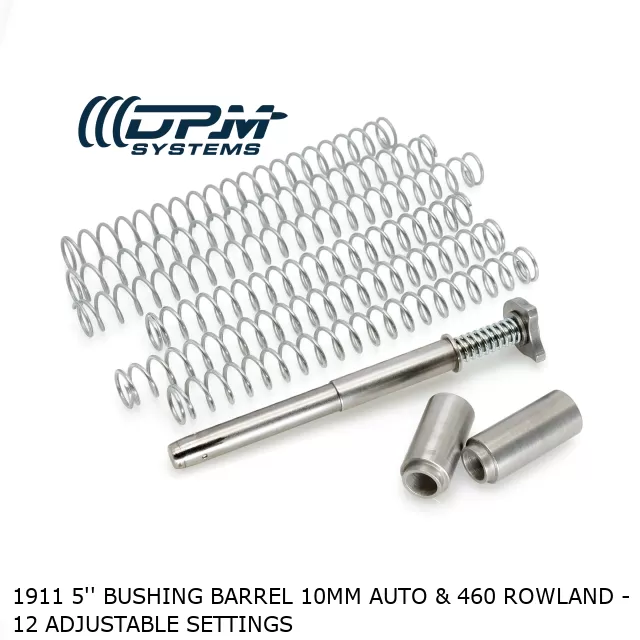 DPM MRRS for 1911 5" Bushing Barrel 10mm Recoil Reduction aresmaxima.com