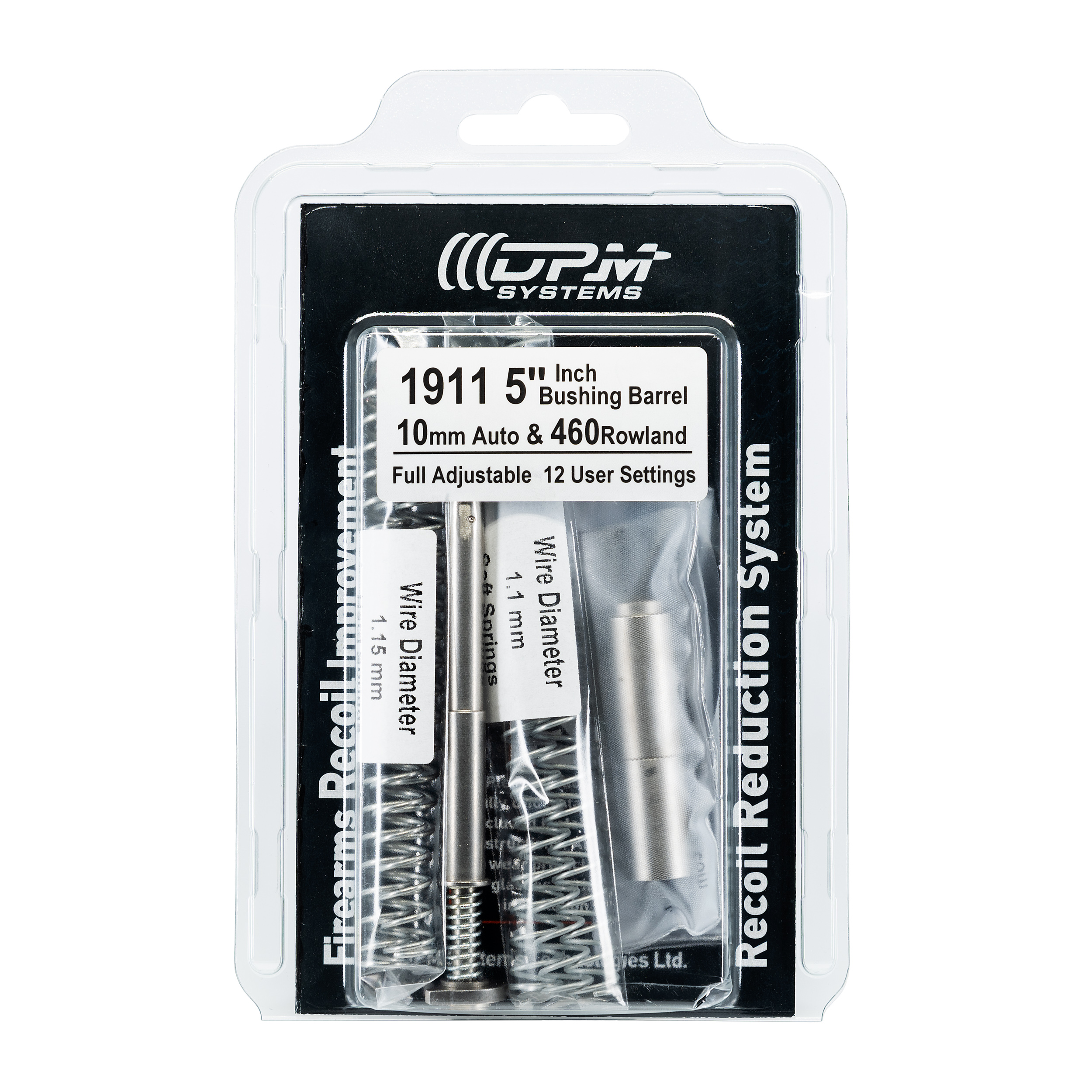 DPM MRRS for 1911 5" Bushing Barrel 10mm Recoil Reduction aresmaxima.com