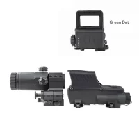 Meprolight bundle MEPRO RDS PRO V2 Red Dot Green Sight and Mepro X3 MX3-F aresmaxima.com