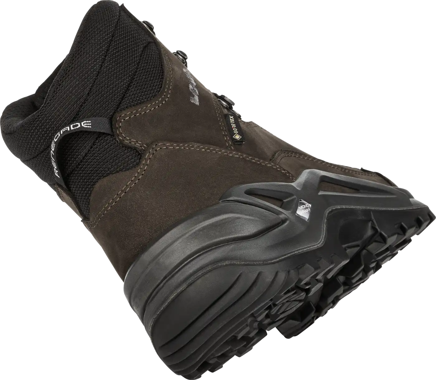 Lowa Renegade GTX MID dark brown & black aresmaxima.com