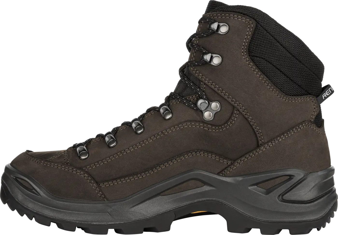 Lowa Renegade GTX MID dark brown & black aresmaxima.com