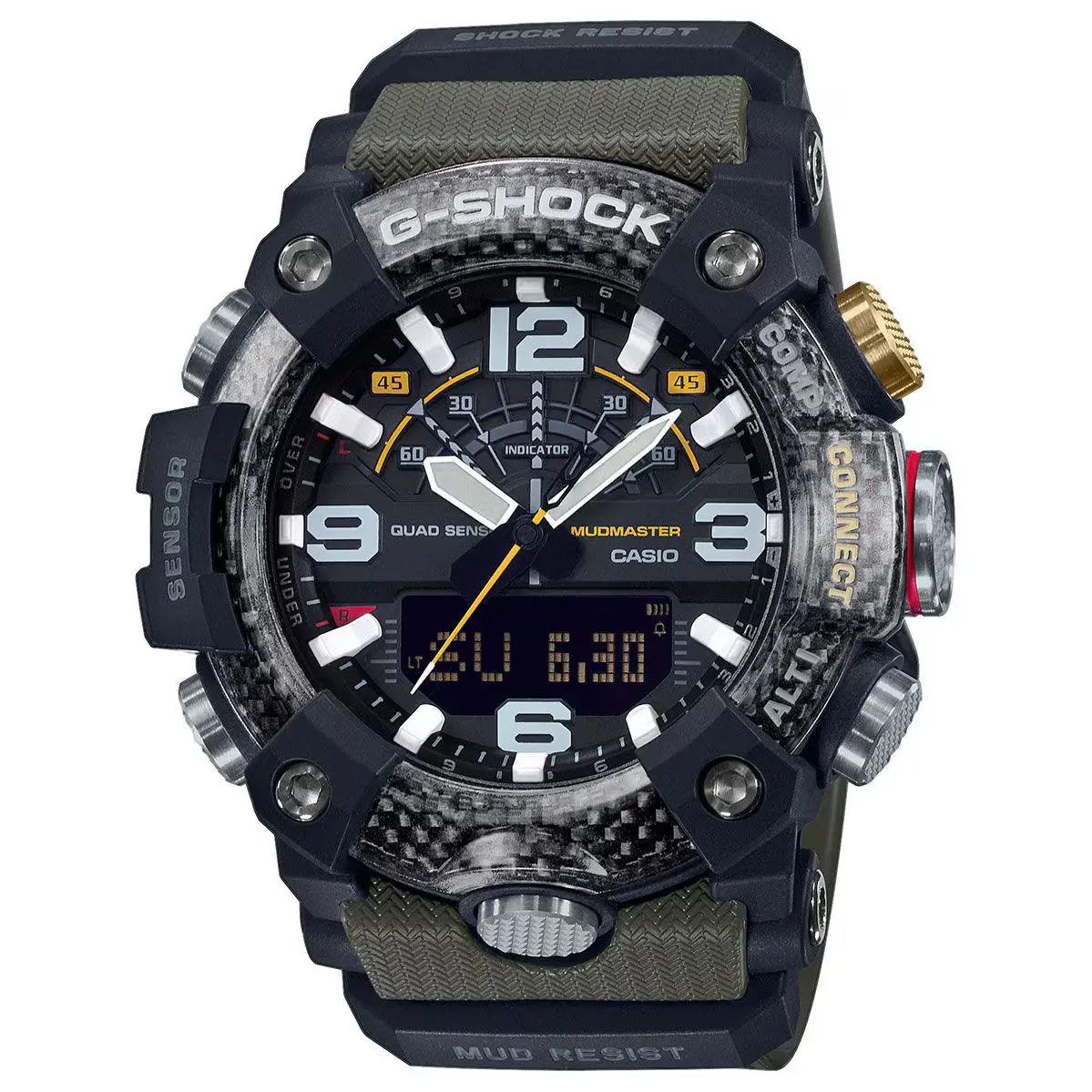 Casio G-SHOCK MASTER OF G-LAND MUDMASTER GG-B100-1A3 aresmaxima.com