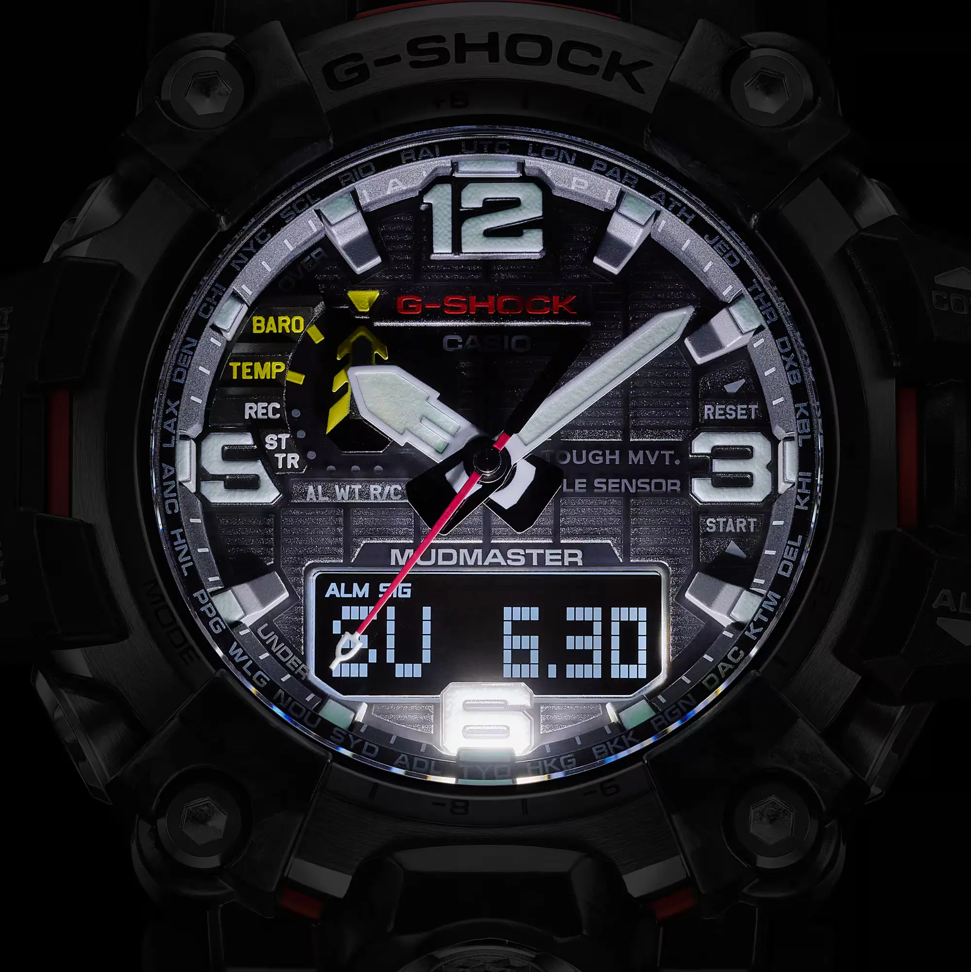 Casio G-SHOCK MASTER OF G - LAND MUDMASTER GWG-2000-1A3 aresmaxima.com