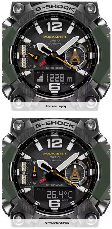 Casio MASTER OF G - LAND MUDMASTER GWG-B1000-3A aresmaxima.com