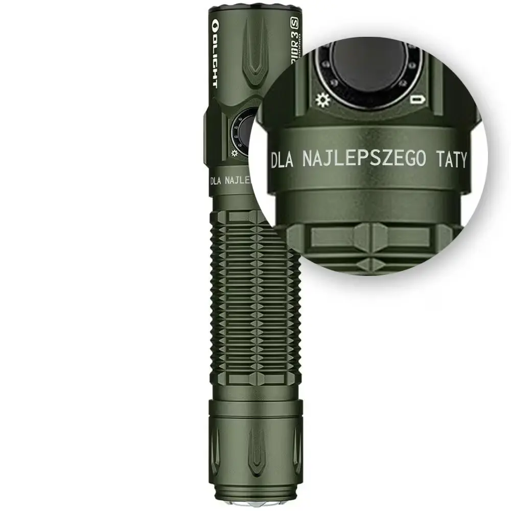 Lampe Torche Olight WARRIOR 3S GREEN aresmaxima.com