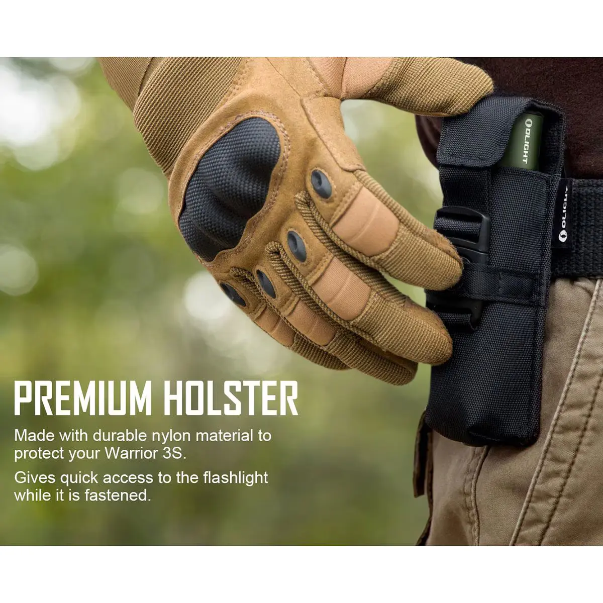 Lampe Torche Olight WARRIOR 3S GREEN aresmaxima.com