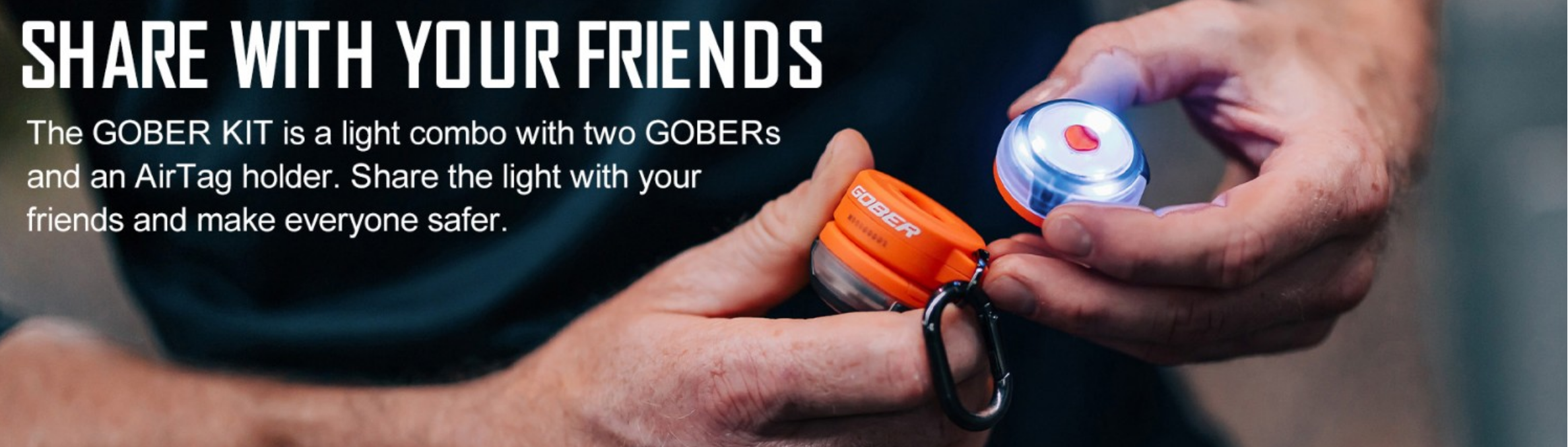 Lampe de Signalisation Olight GOBER KIT BLUE aresmaxima.com