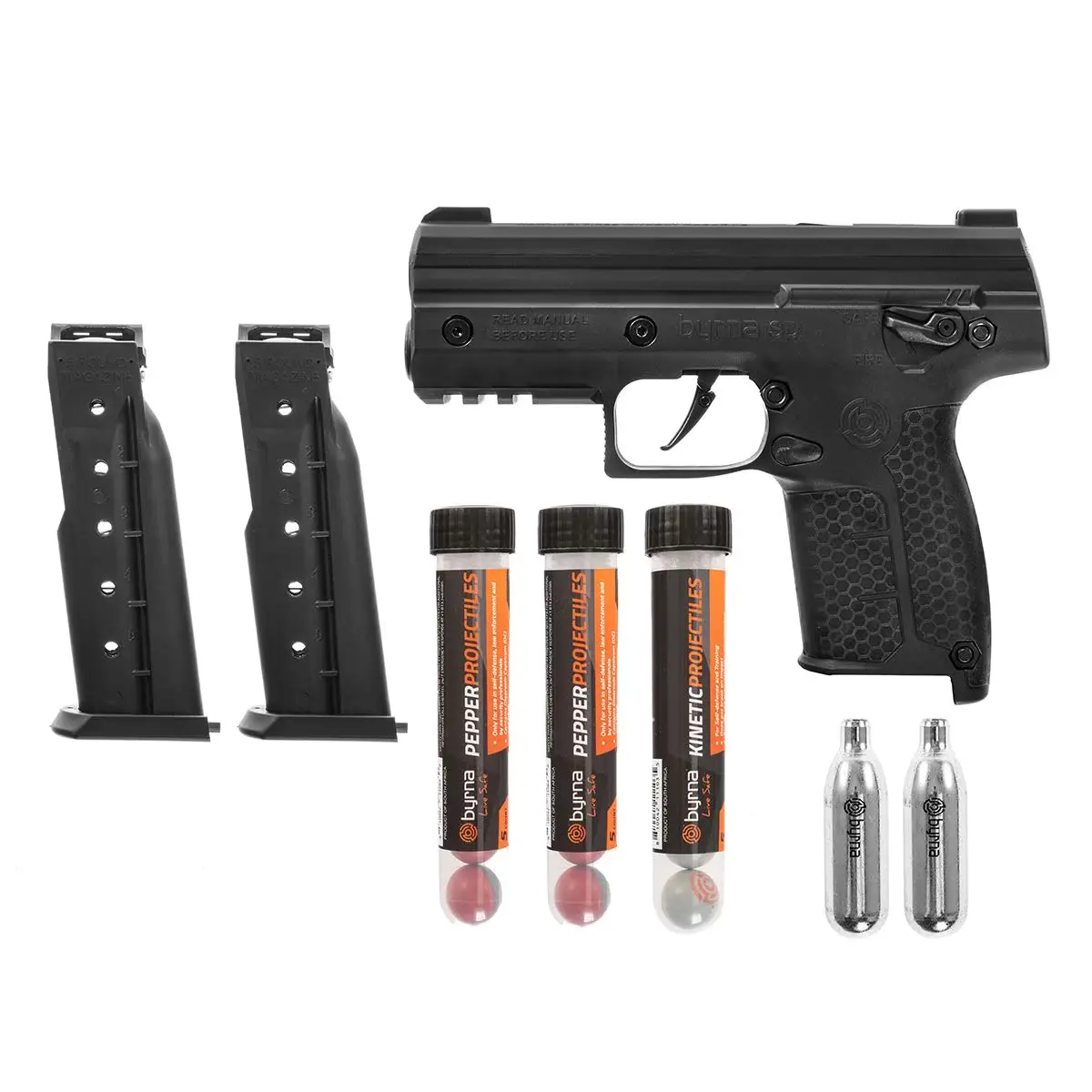 Pistolet BYRNA SD (BLACK) aresmaxima.com