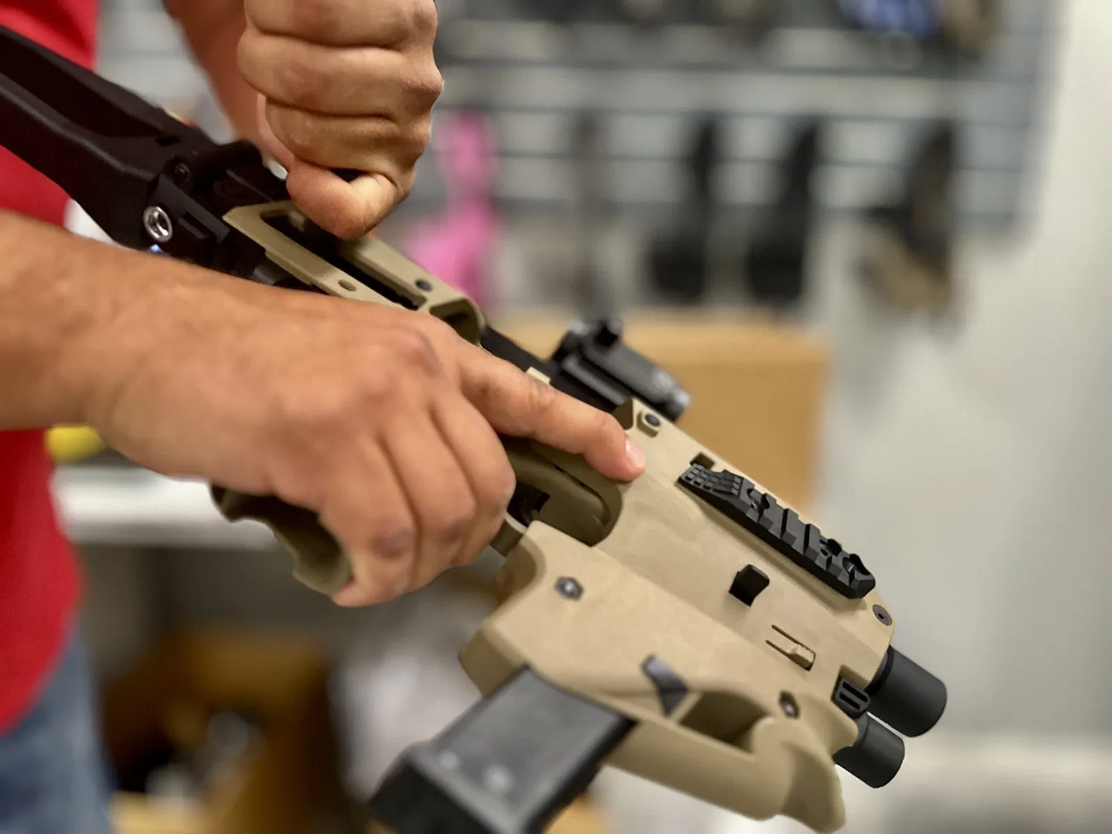 Titan 3rd Gen CAA USA MCK Charging Handle aresmaxima.com