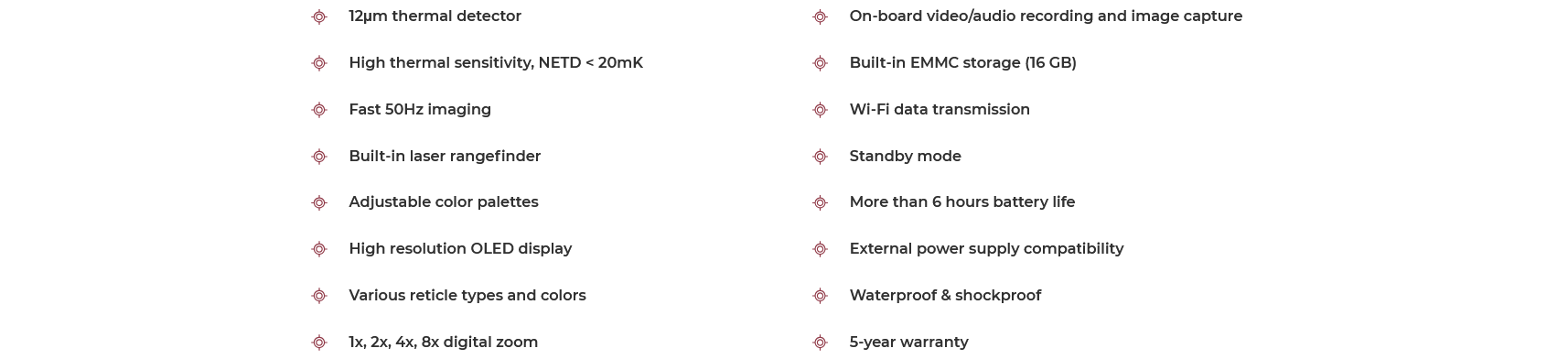 AGM Secutor LRF 35-384 product page aresmaxima.com