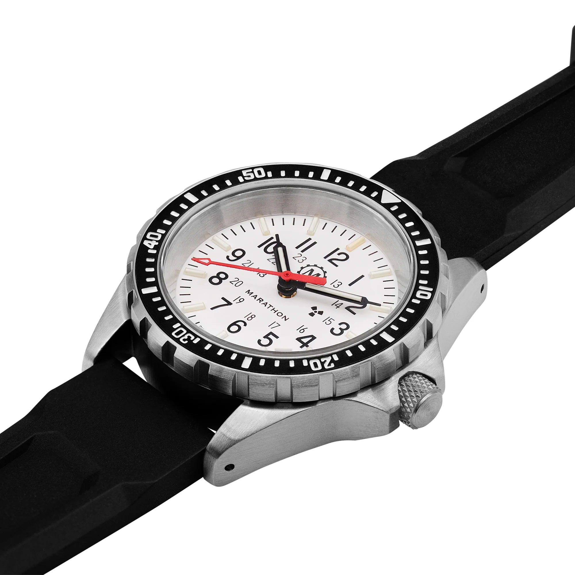 Marathon MSAR Arctic Quartz (36mm) bracelet caoutchouc