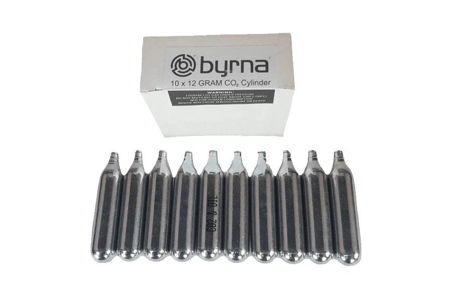 Cartouche CO² BYRNA 12 grammes (10 unités) aresmaxima.com