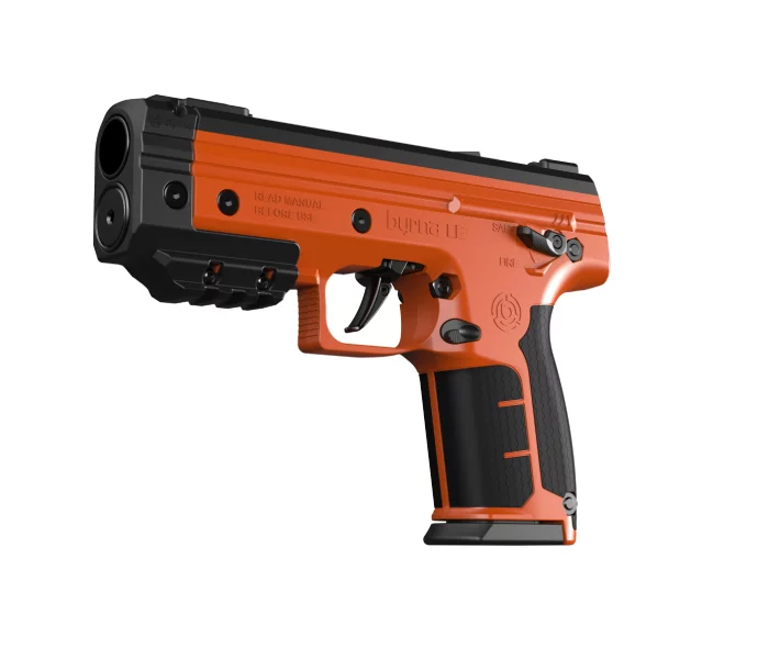Pistolet BYRNA LE (ORANGE) aresmaxima.com