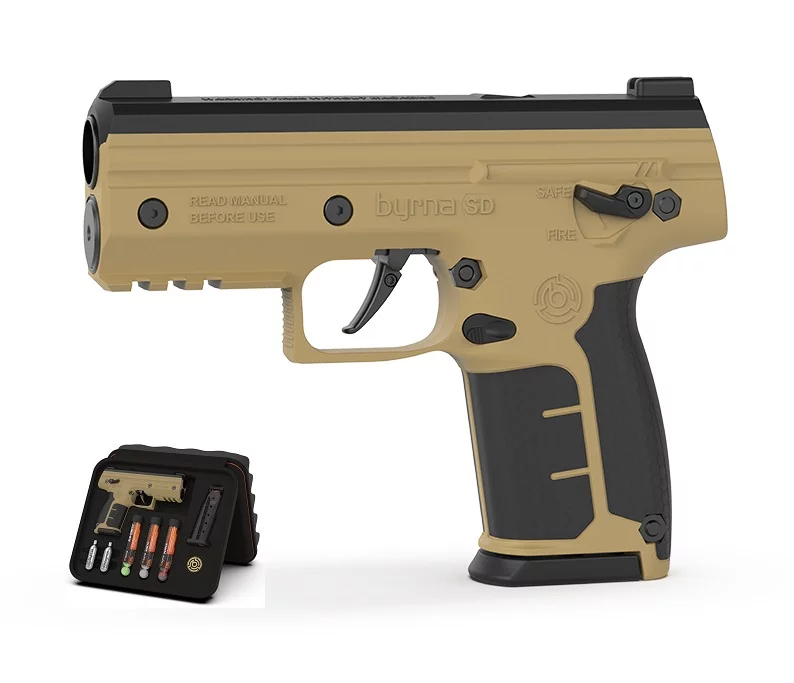 Pistolet BYRNA SD (TAN) aresmaxima.com