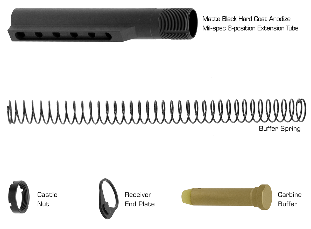 Tube UTG PRO® Mil Spec AR15 (complet) aresmaxima.com