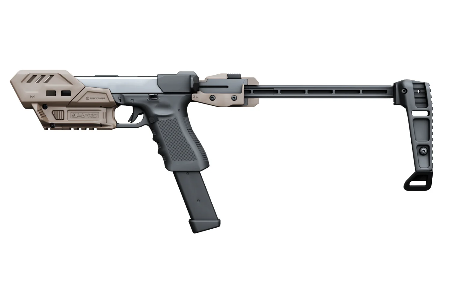 Recover Tactical S-PRO pour pistolets Glock aresmaxima.com